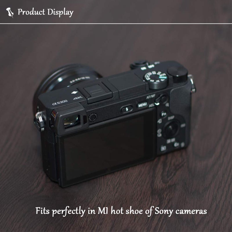 VKO Hot Shoe Cover, Hot Shoe Cap, Hot Shoe Protector Compatible with A6100 A6600 A7III A6500 A6400 A6300 A6000 A77II A7II A7RII A7RIII A7RIV A7SII A99II RX10II RX100II Replaces FA-SHC1M(5-Pack) - Image 2